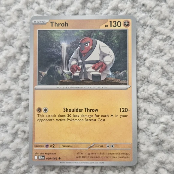 Pokemon | Toys | Pokemon Tcg Card Throh Black Bolt 50086 | Poshmark
